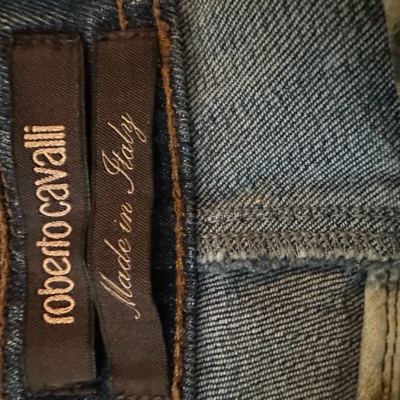 Roberto Cavalli blue jeans, size 40 cm, made in Italy